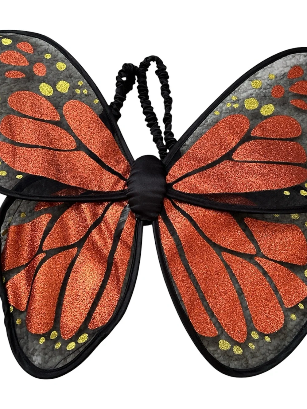 Orange Butterfly Tulle Kids Costume Dress